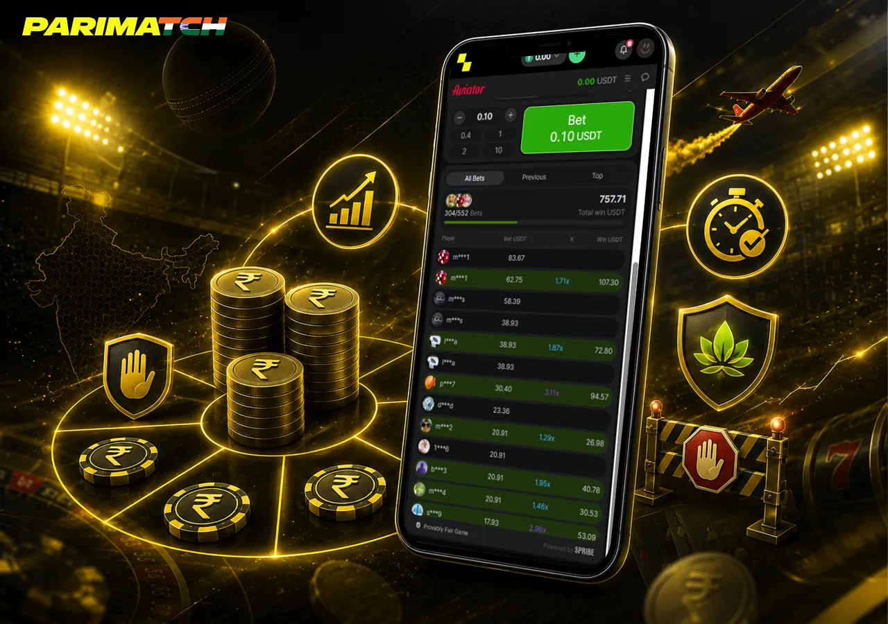Parimatch Aviator bankroll strategy with limits, rupees and controlled cashout planning